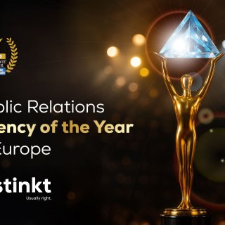 d:istinkt e PR агенция на годината в Европа