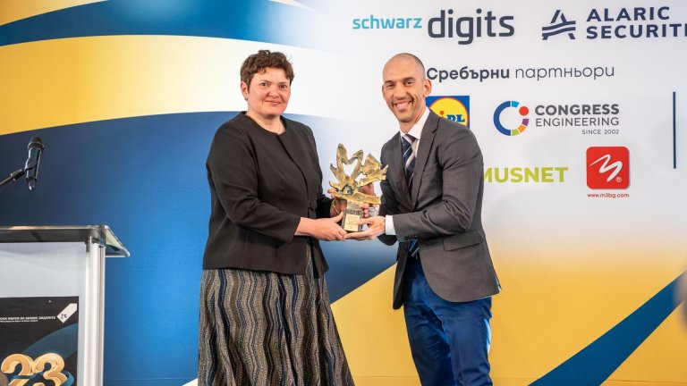 Програмата „Капка по капка“ спечели наградата „Инвеститор в околната среда“ в Годишните награди за отговорен бизнес