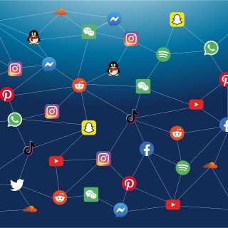 Социалните платформи се превръщат в доминираща сила в медиите и развлеченията