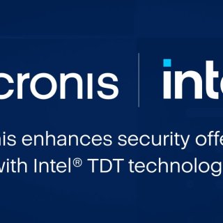 Acronis усъвършенства своите предложения за сигурност с технологията Intel® TDT