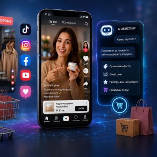 Как социалните мрежи се превръщат в новите магазини, а AI - в личен консултант на потребителя