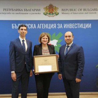 "Хелти Барс" получи сертификат за приоритетна инвестиция за нова фабрика за протеинови барове в София