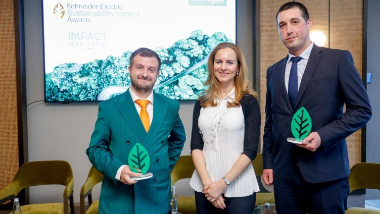 За първи път български компании преминават в европейски кръг на бизнес състезание по устойчивост на Schneider Electric
