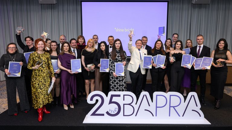 BAPRA Bright Awards 2026 отличи най-добрите PR кампании и професионалисти под мотото „Алгоритъм на доверието“