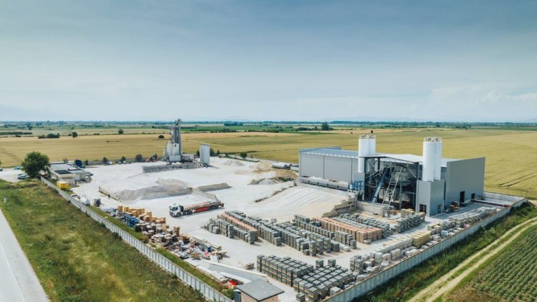 Компанията "Персенк Инвест" е открила нов завод за бетонови изделия край Пазарджик